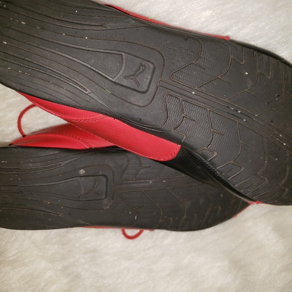 Puma Men/Kid Red Ferrari Sneakers Size 5 US 37kids - Picture 7 of 8
